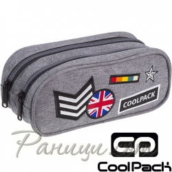 2018 Cool Pack Clever Объл несесер Badges Grey